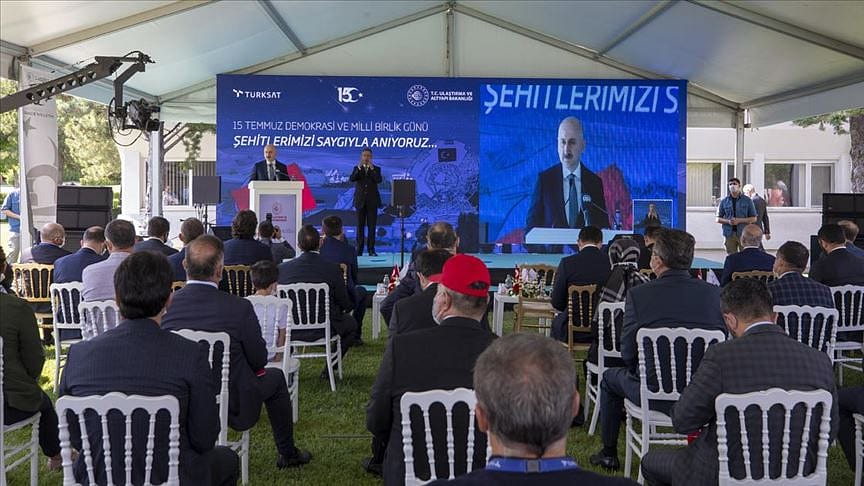 15 Temmuz gecesi şehit olan TÜRKSAT çalışanları anıldı