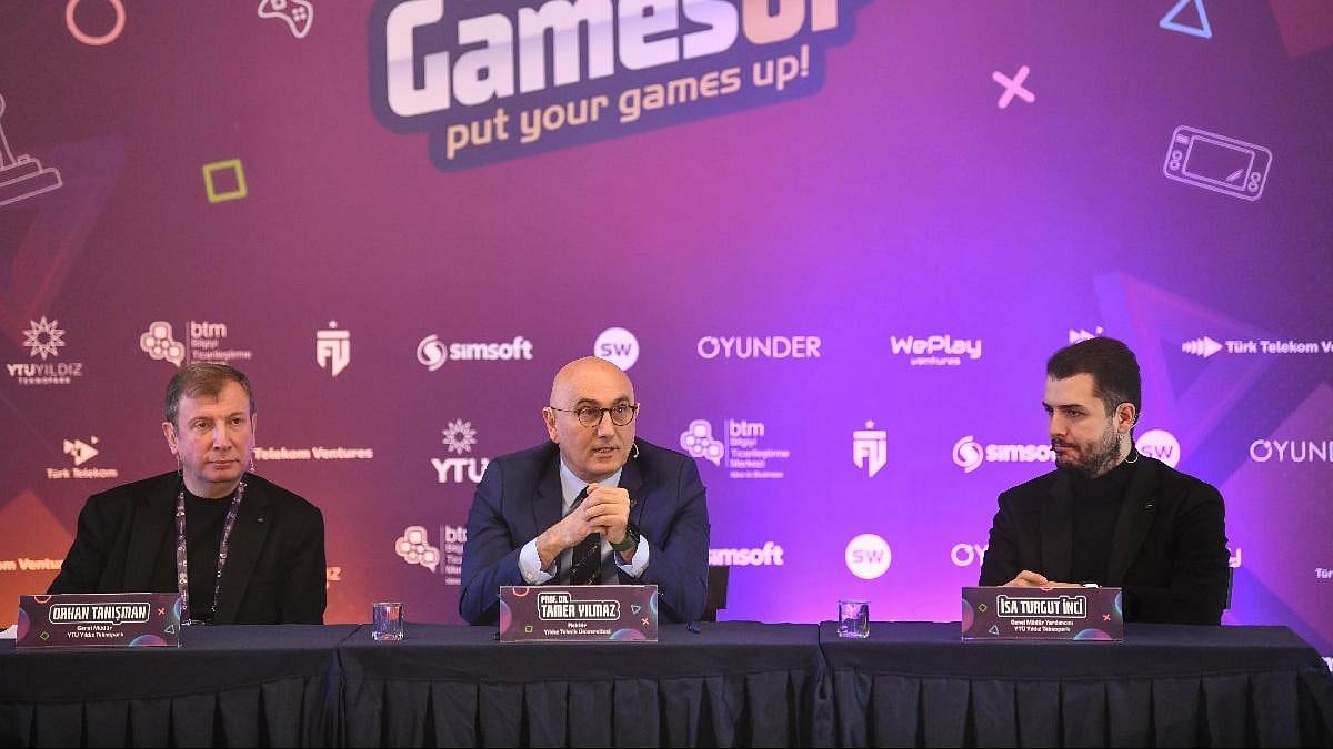 YTÜ Yıldız Teknopark ‘GamesUP’ ile oyunda
