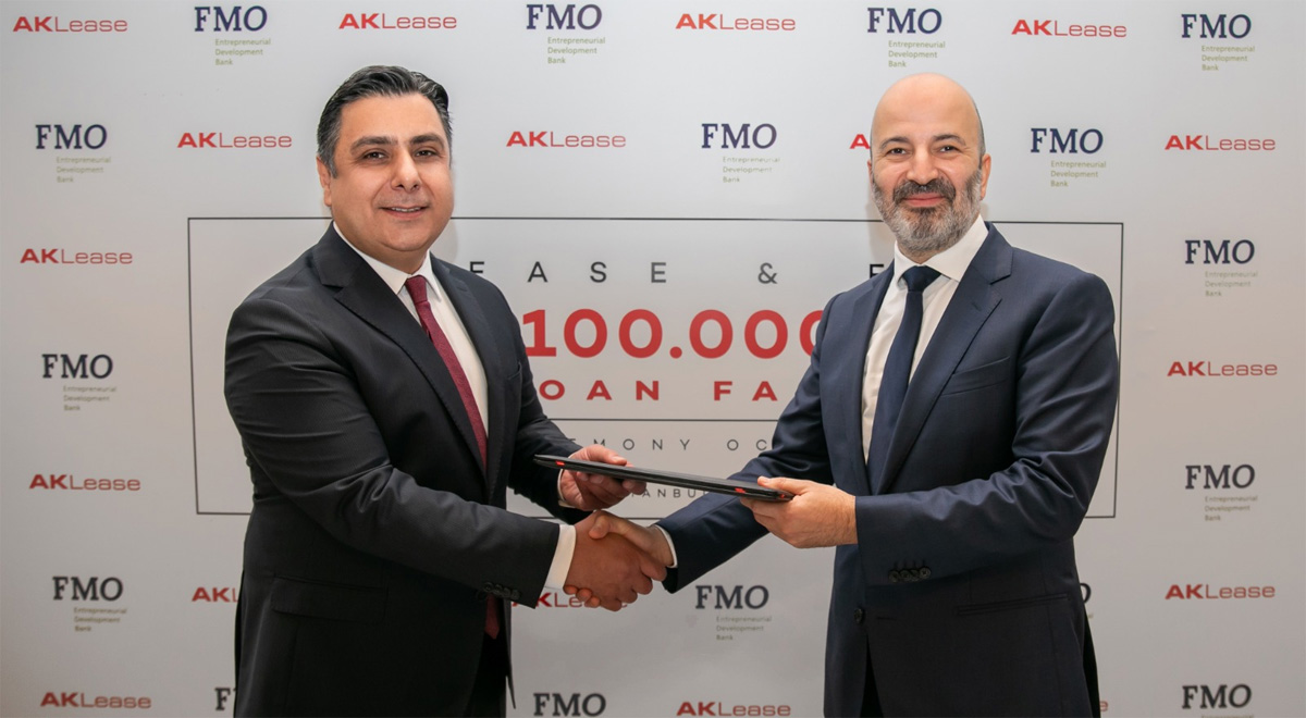  AKLease, 100 milyon Euro’luk sendikasyon imzaladı