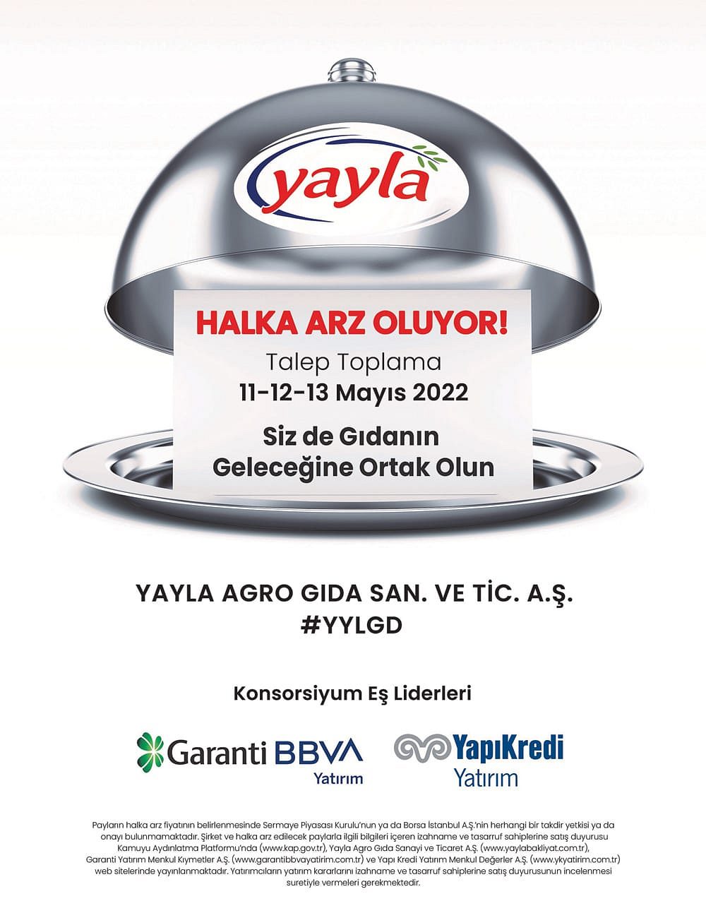 Yayla Agro Gıda 11-12-13 Mayıs'ta halka arz oluyor-0