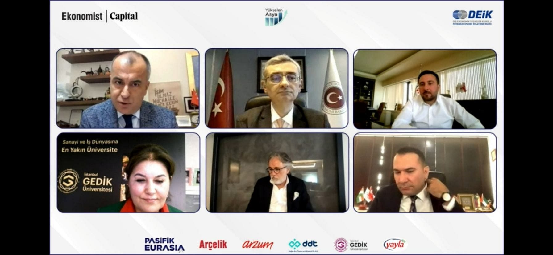 'Yükselen Asya' webinarı yapıldı