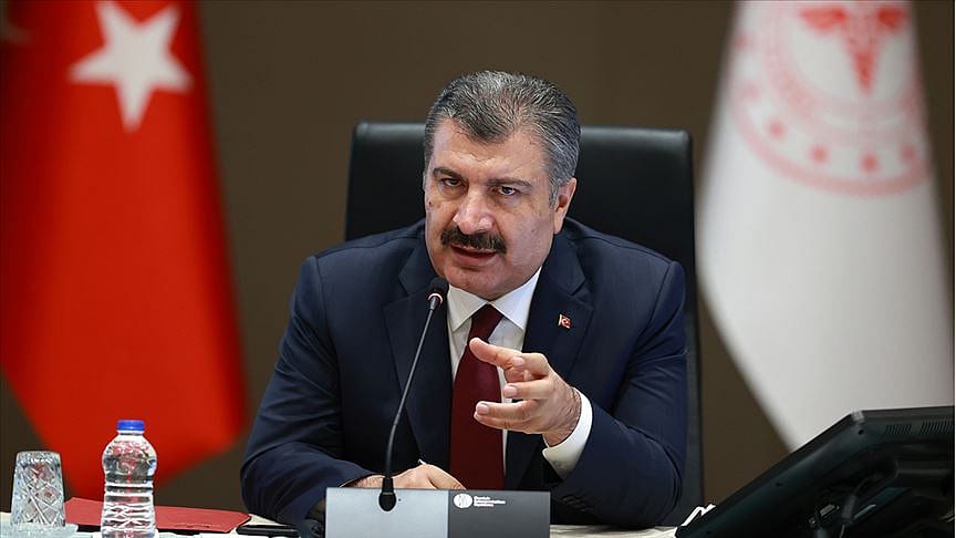 Son haritaya göre en çok ve en az vaka görülen 5 il: İl il sıralama
