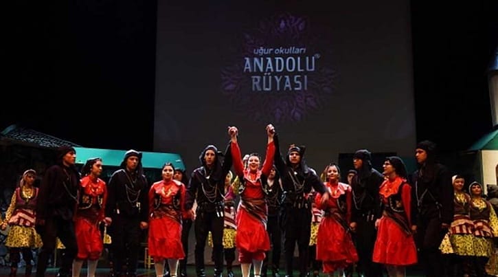 Cumhuriyet'in kuruluşu sahnelendi