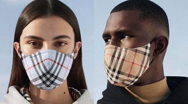 Moda devi koronavirüs maskesi tasarladı