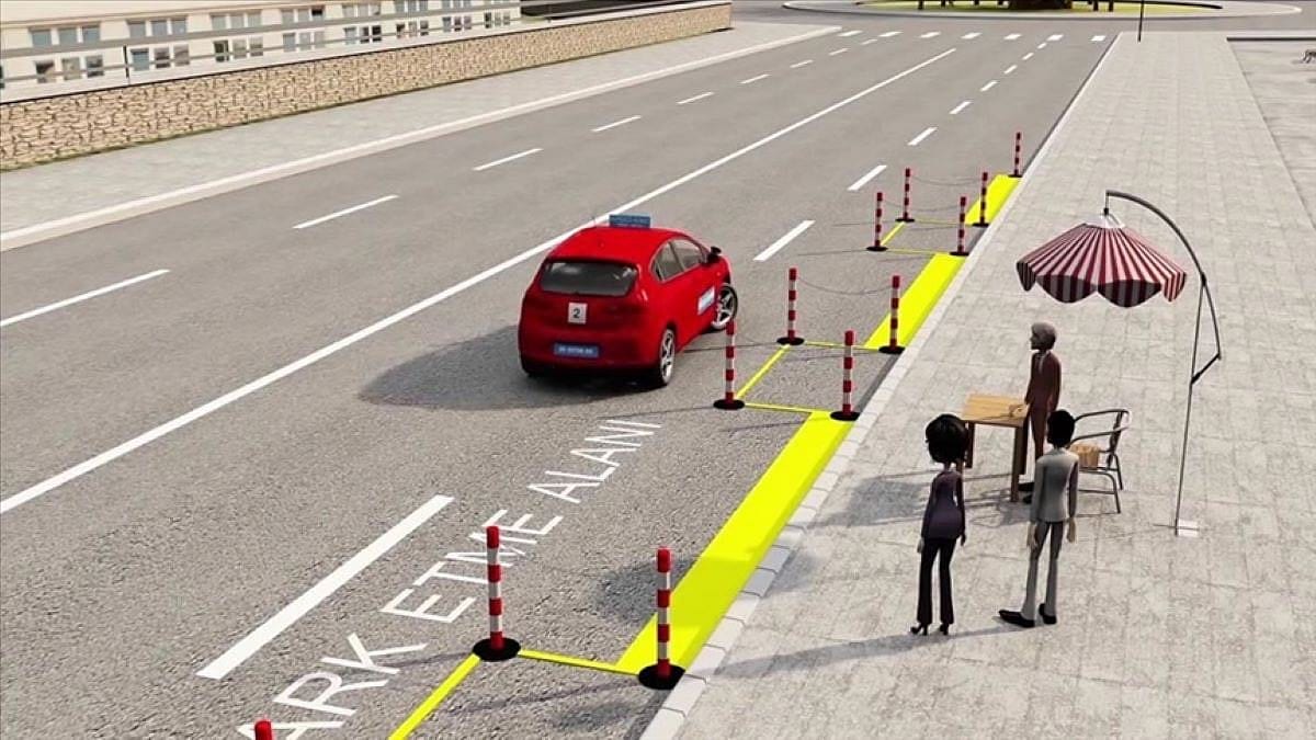 Ehliyet sınavlarında animasyonlu soru dönemi