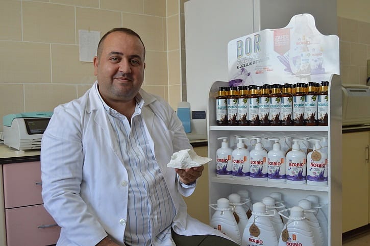 Üniversite-sanayi iş birliğiyle bor katkılı kişisel bakım ürünleri geliştirdiler-1