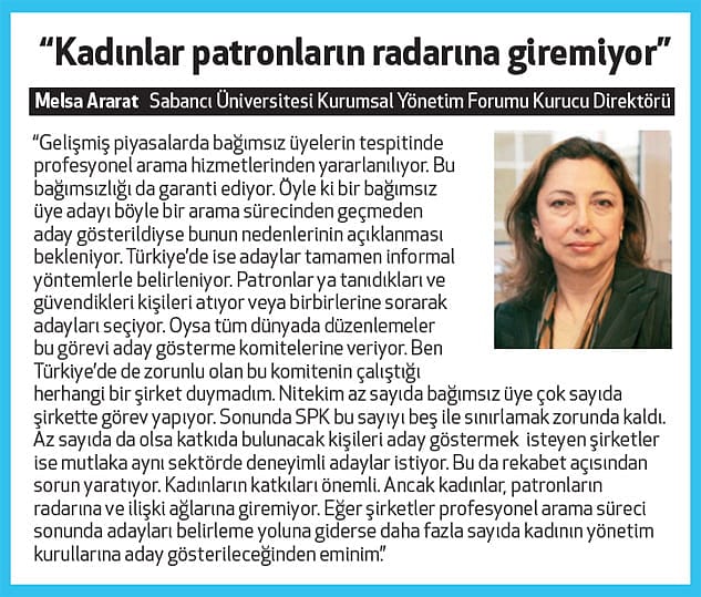 Yönetim kurullarında kadın sayısı artıyor-1