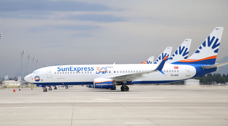SunExpress-Lufthansa ortak uçuşları genişletiliyor