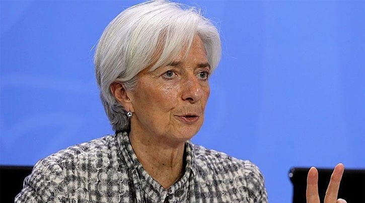 ECB Başkanı: Ekonomik faaliyeti 'benzersiz biçimde' daralttı