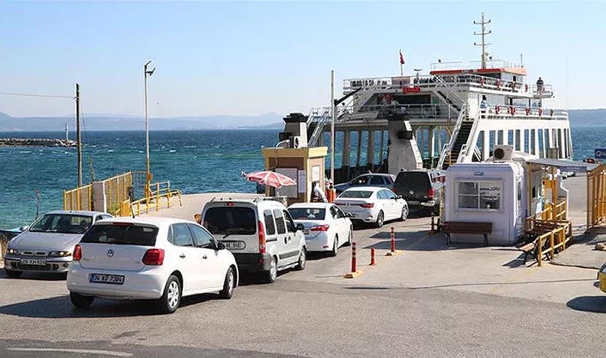 Çanakkale Boğazı'nda feribot ücretlerine zam geldi