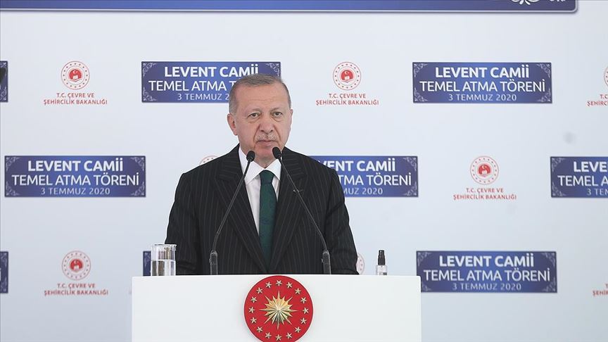 Cumhurbaşkanı Erdoğan'dan Ayasofya açıklaması