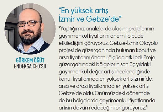 Otoyolun parlattığı bölgeler-7