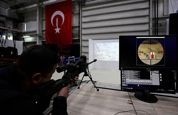 HAVELSAN'ın geliştirdiği simülatör ilk olarak Isparta Dağ Komando Okulunda kullanılacak-0