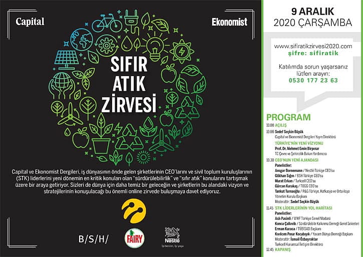 İş dünyası liderleri ve STK’lar 'Sıfır Atık Zirvesi'nde buluşuyor-0