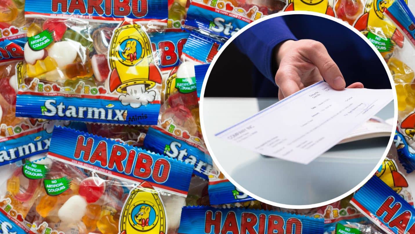 Haribo'nun 4.8 milyon dolarlık kayıp çekini buldu ama aldığı hediye çok tatmin etmedi