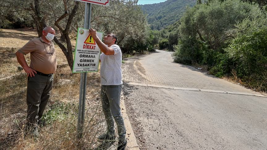 Bazı illerde ormanlık alanlara girişler yasaklandı