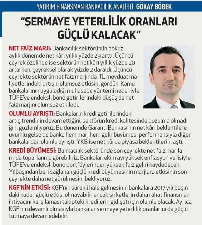 Garanti, TSKB ve YKB önerilerde ilk sırada-2