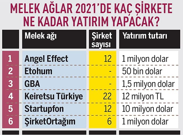 Meleklerin 2021 planları: 2021'de kaç şirkete, ne kadar yatırım yapacaklar?-3