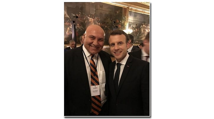 Yüksel Yıldırım, Macron ile görüştü