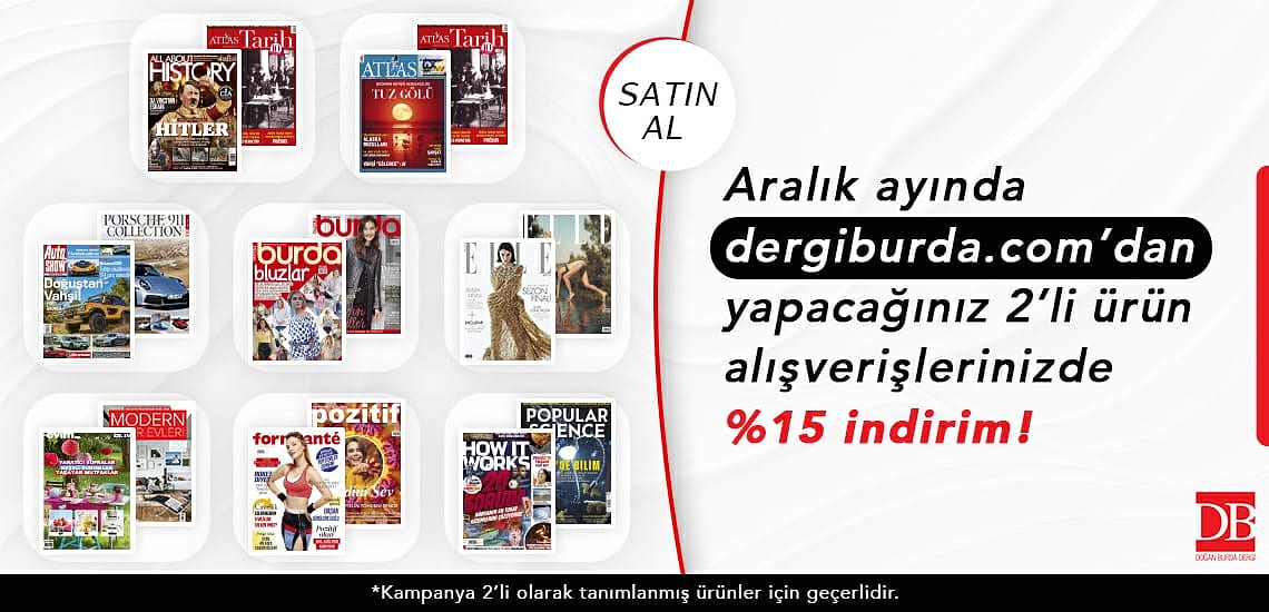 Evde dergi keyfi