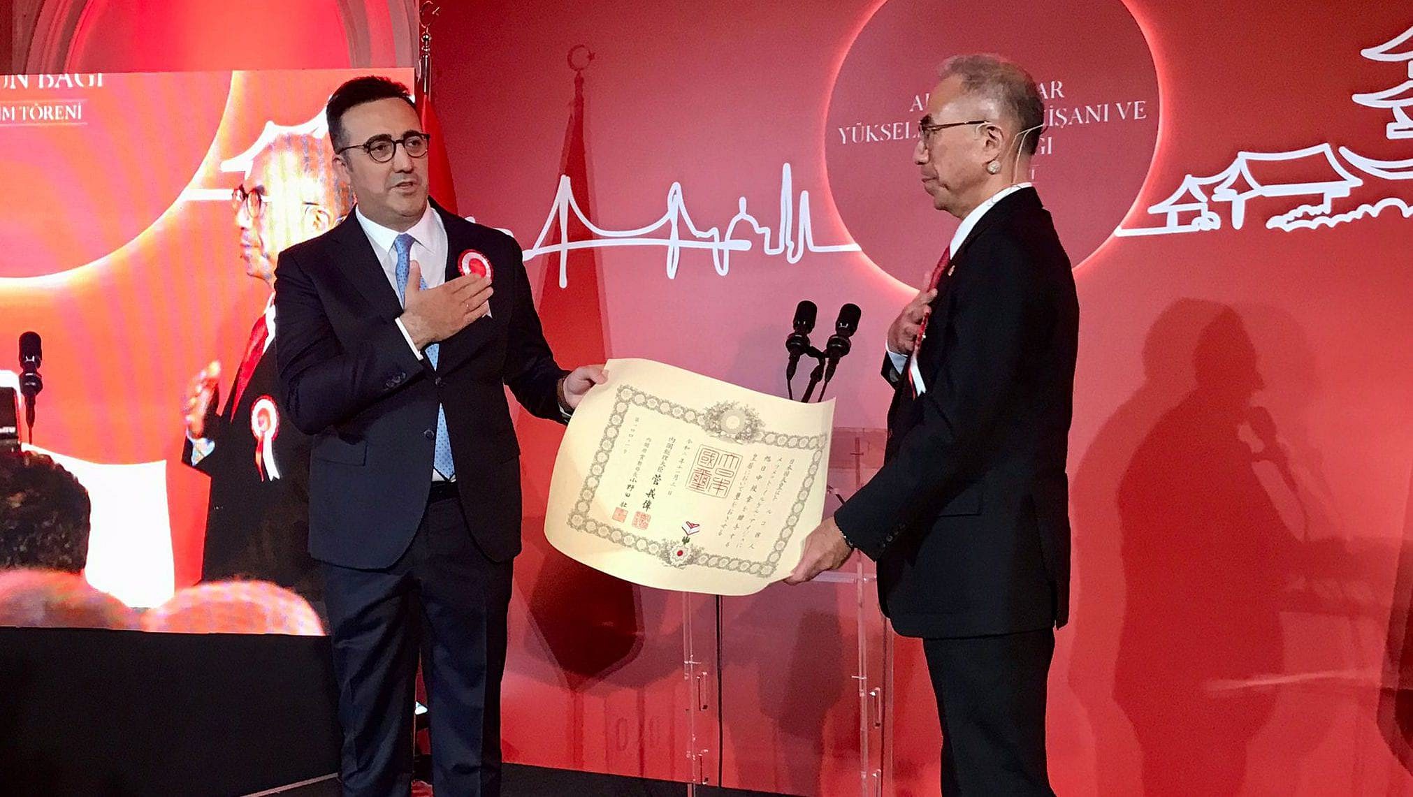 THY Yönetim Kurulu Başkanı İlker Aycı Japonya Devlet Nişanı aldı