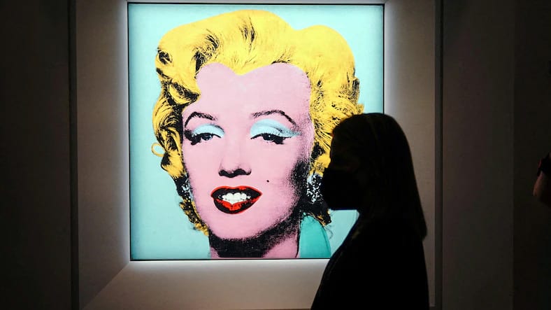 Marilyn Monroe tablosu rekor fiyata satıldı 