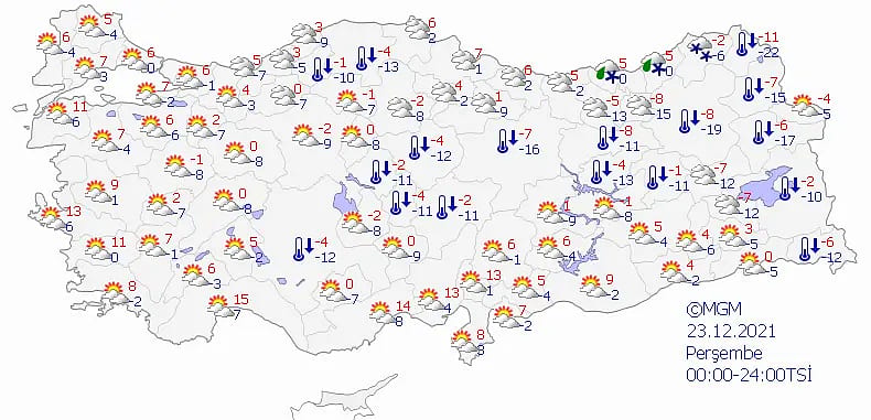 Marmara Bölgesi'nde sıcaklıklar 6-8 derece düşüyor-3