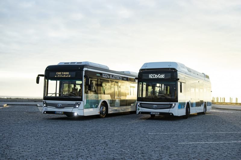 Toyota'dan sıfır emisyonlu otobüs: Portekizli CaetanoBus ile geliştirdi