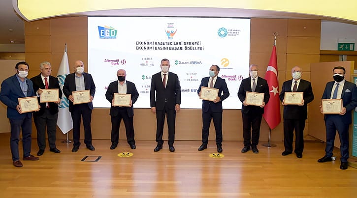 EGD 12. Ekonomi Basını Başarı Ödülleri sahiplerini buldu