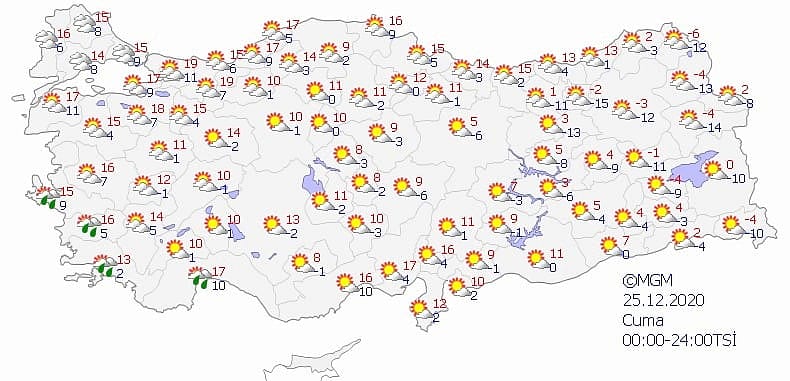 Doğu Anadolu'da 4 il için kar uyarısı: 5 günlük tahminler-3