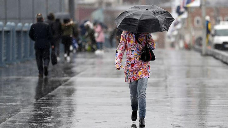 Meteoroloji'den İstanbul için dolu ve sağanak yağış uyarısı