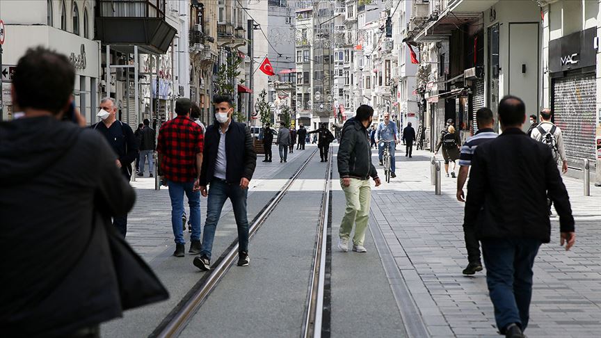Taksim ve İstiklal Caddesi için maske zorunluluğu