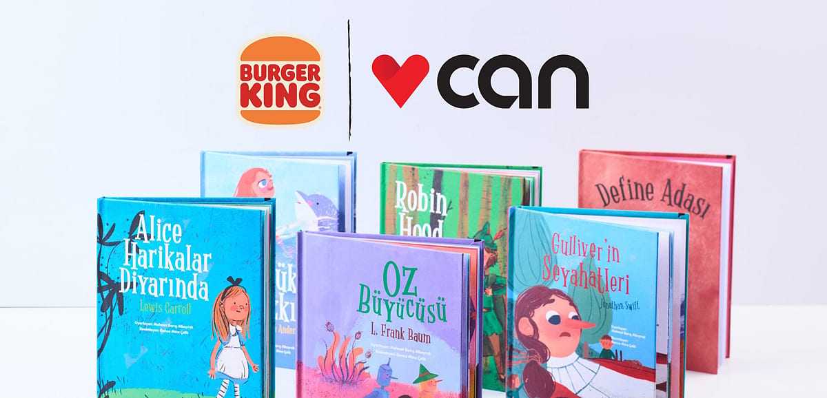 Burger King & Can Yayınları iş birliği yaptı
