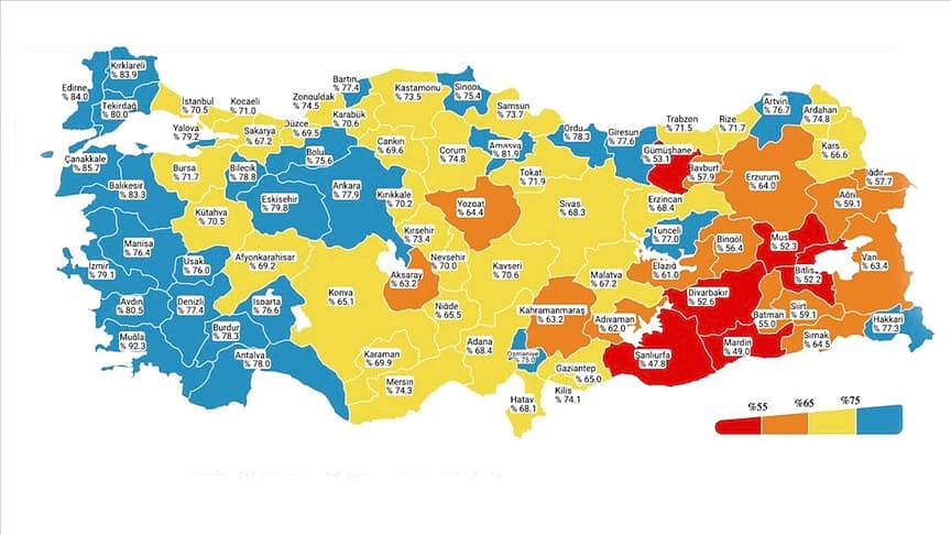 2 il daha eklendi, düşük riskli il sayısı 28'e yükseldi