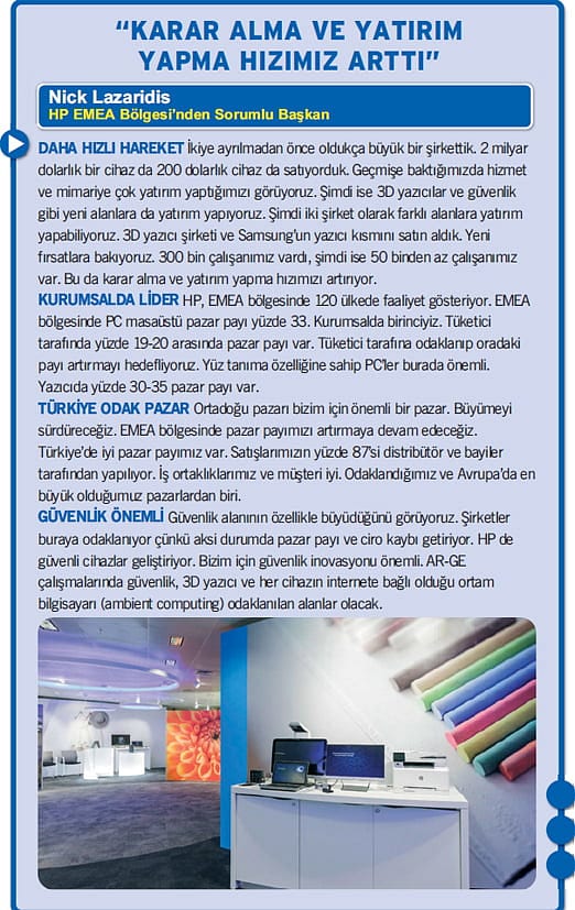 HP, güvenlik ve 3D'ye odaklanarak büyüyecek-1