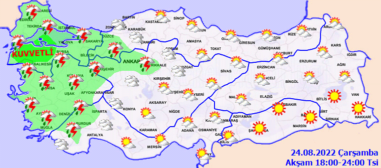 AKOM'dan İstanbul için sağanak yağış ve dolu uyarısı-2