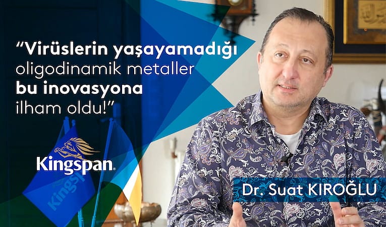 Virüslerin yaşayamadığı metaller bu inovasyona ilham oldu!