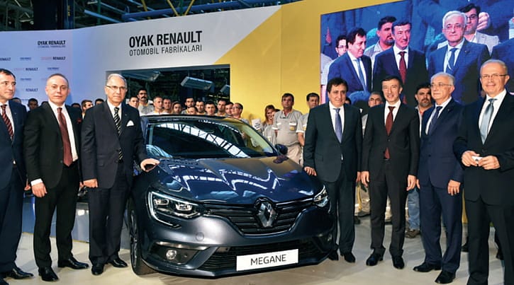 Megane Sedan seri üretimi başladı