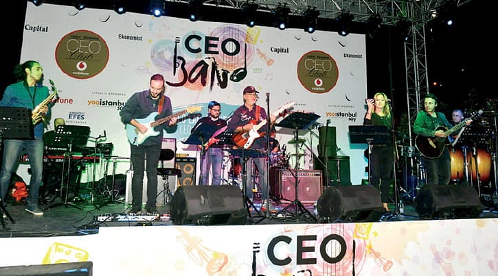 CEO’lar yaza müzikle veda etti