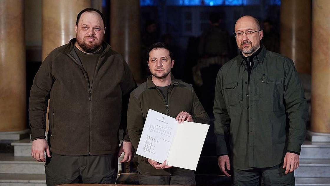 Zelenskiy'den müzakere açıklaması-1