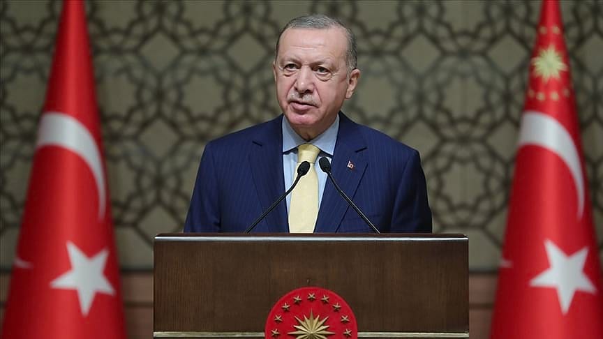 Cumhurbaşkanı Erdoğan'dan 8 Mart mesajı