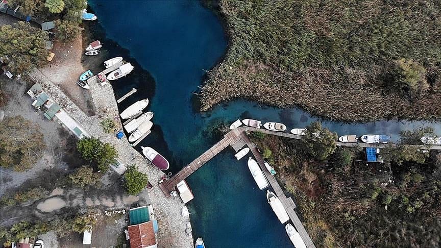 NASA 'güzelliğini yaşayın' notuyla paylaştı: Azmak Deresi