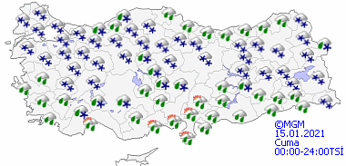 İstanbul için kuvvetli sağanak ve kar yağışı uyarısı-3