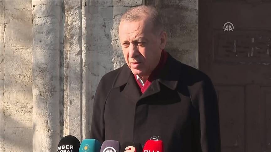 Cumhurbaşkanı Erdoğan'dan aşı açıklaması