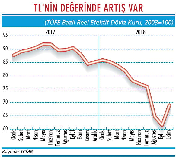 TL'nin değeri dipten döndü-1