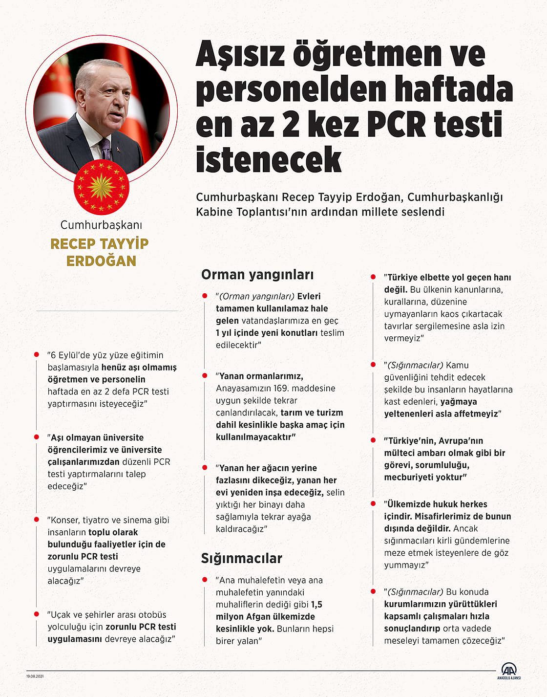 PCR testi kimlere yapılacak? Bakan Koca: 'Yüz yüze eğitim' kapsamında PCR testleri ücretsiz olacak-0