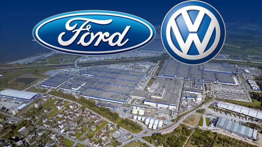Ford ve Volkswagen'den ortak üretim anlaşması