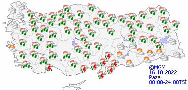 Meteorolojiden sağanak ve kuvvetli fırtına uyarısı-1