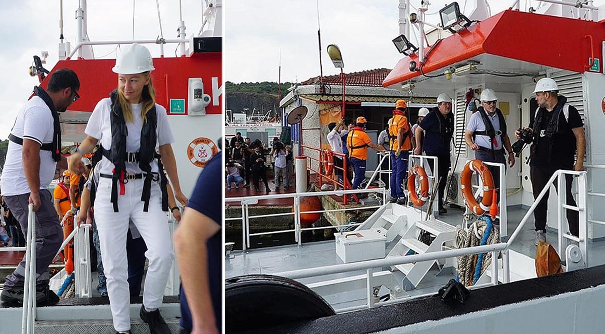 Ukrayna'dan yola çıkan mısır yüklü gemi İstanbul'dan hareket etti