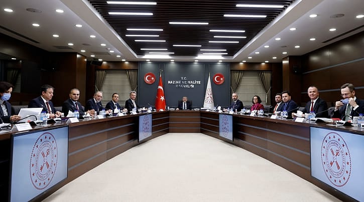Bakan Nebati TÜSİAD heyetiyle görüştü